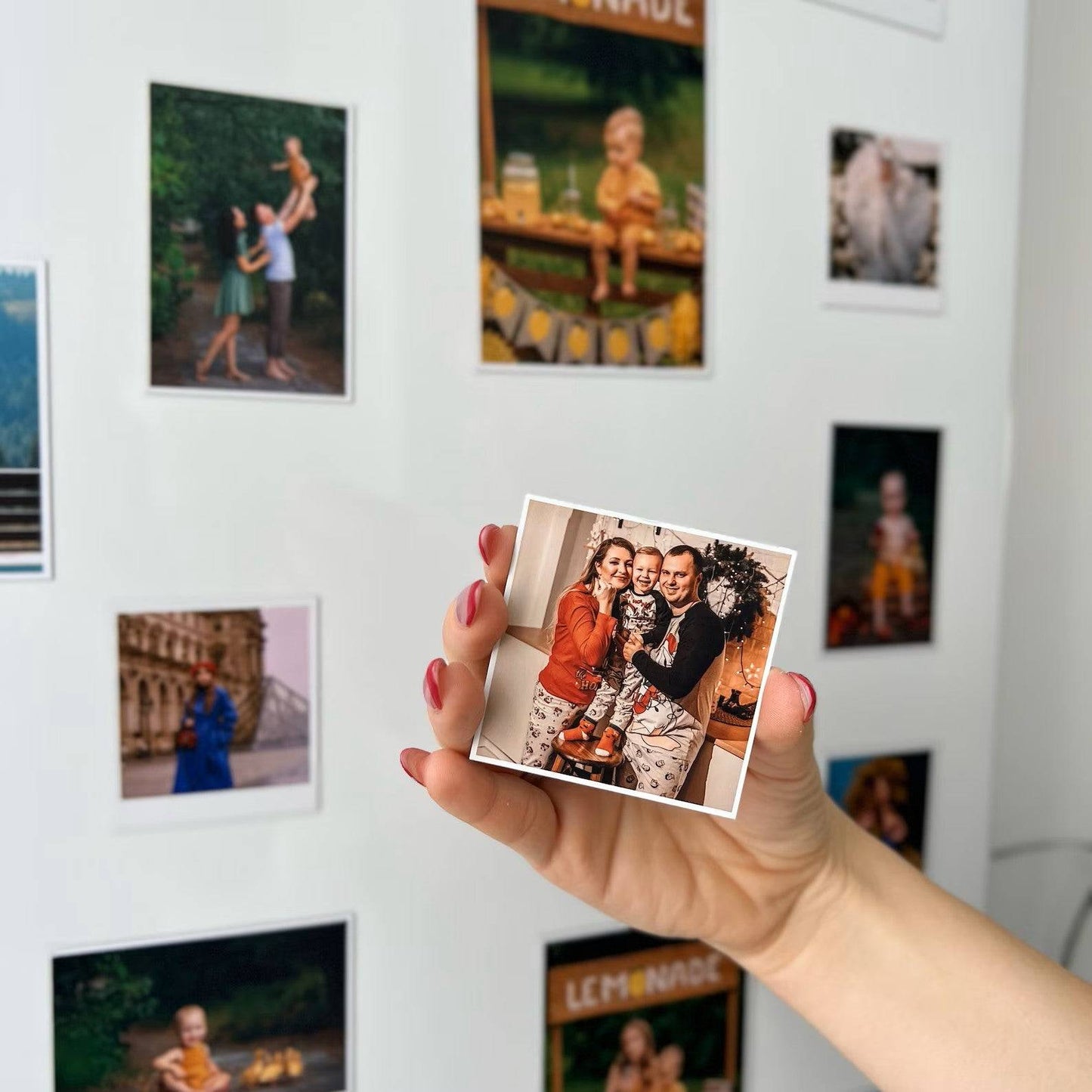 durable magnetic photo magnet perfect for gifting KraftedKey