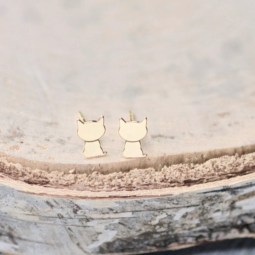 KITTY EARRINGS STUD