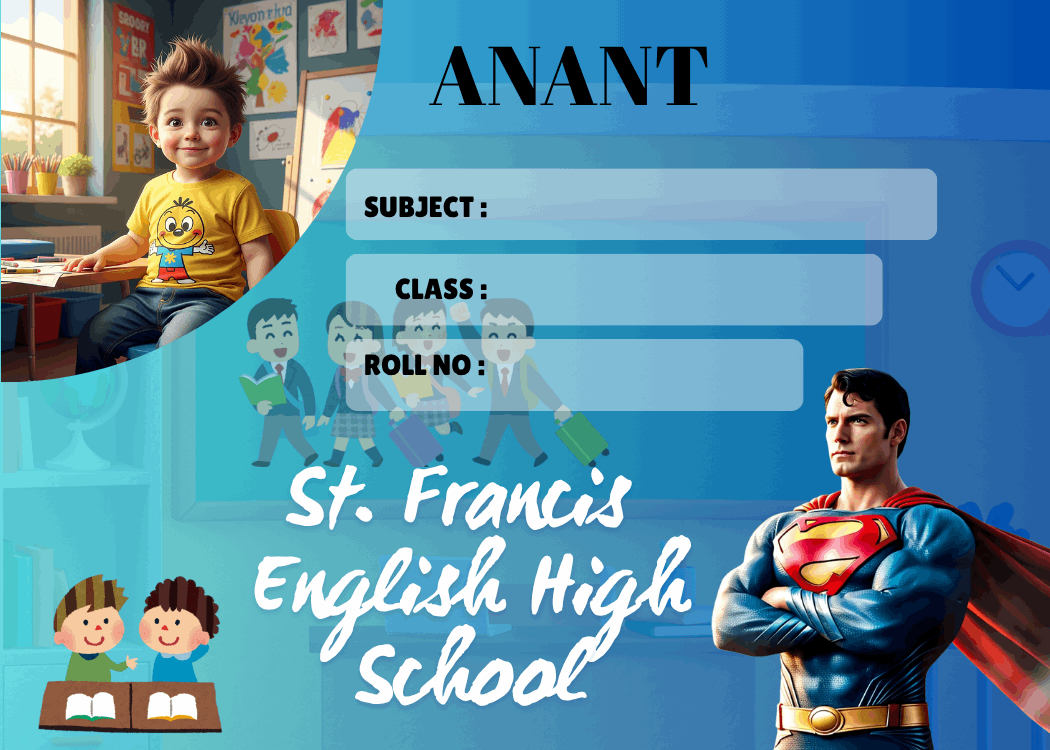 Personalized Superman name slip