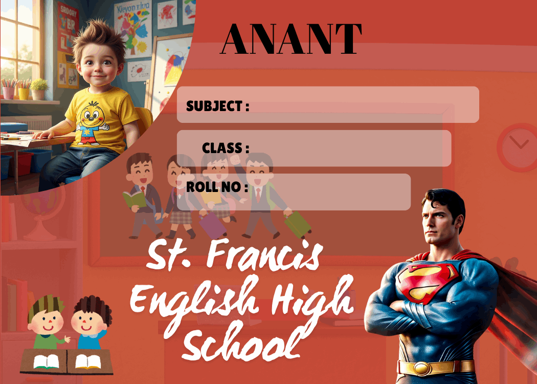 Personalized Superman name slip