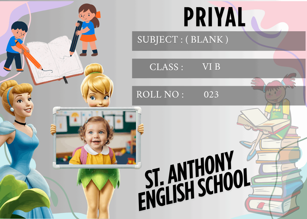 Durable personalized name slip for lunch boxes with Tinker Bell & Cinderella – KraftedKey