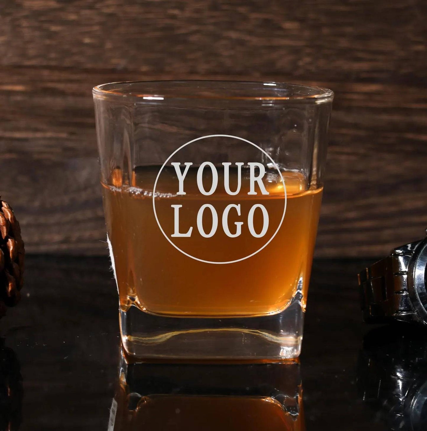 personalized tumbler glass for gifting KraftedKey