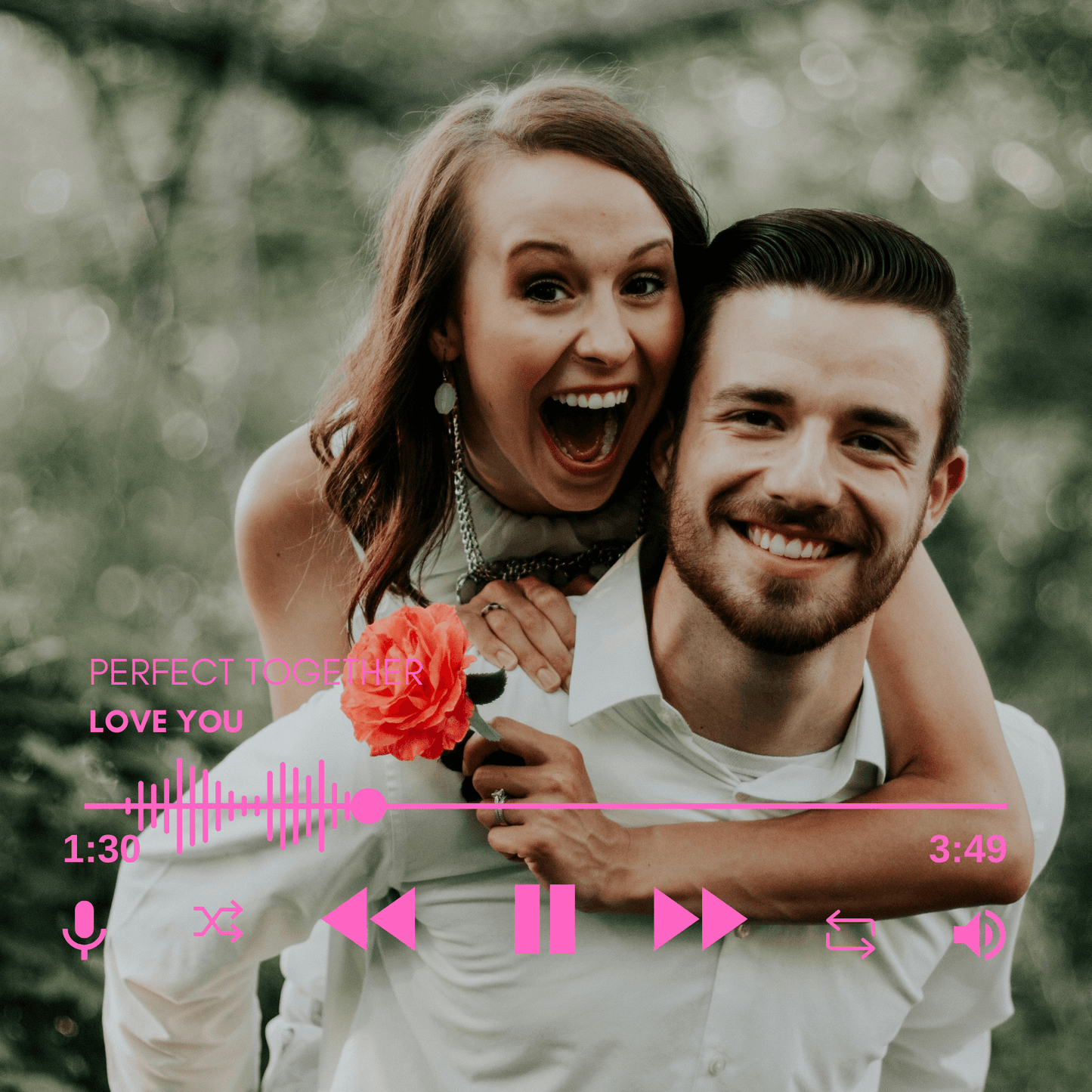 music themed portrait magnet gift-ready for special occasions KraftedKey
