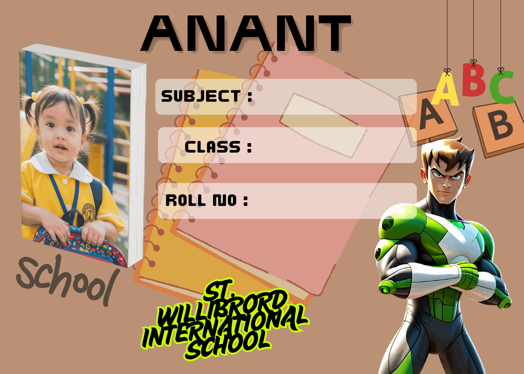 Personalized Ben 10 school labels