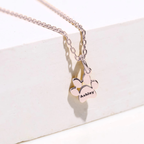PAW NAME PENDANT