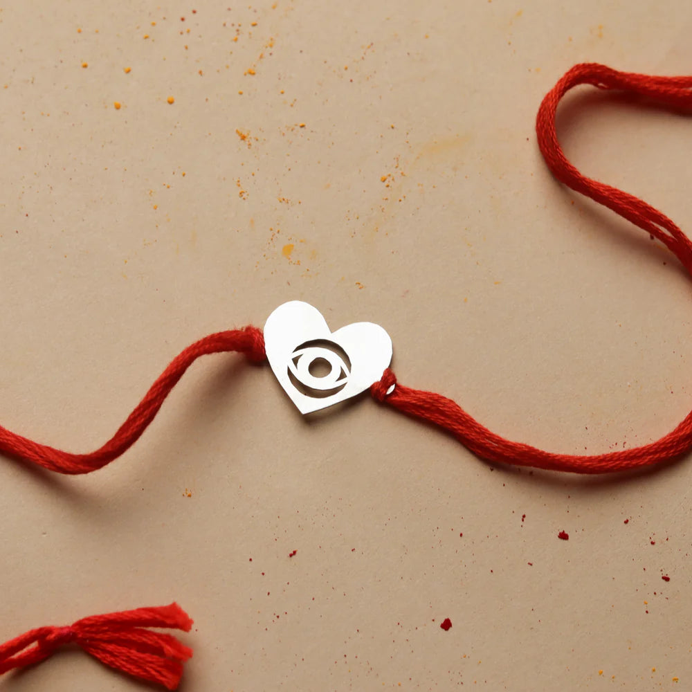 Stylish laser cut Rakhi designed for brothers, with custom text and symbolic elements