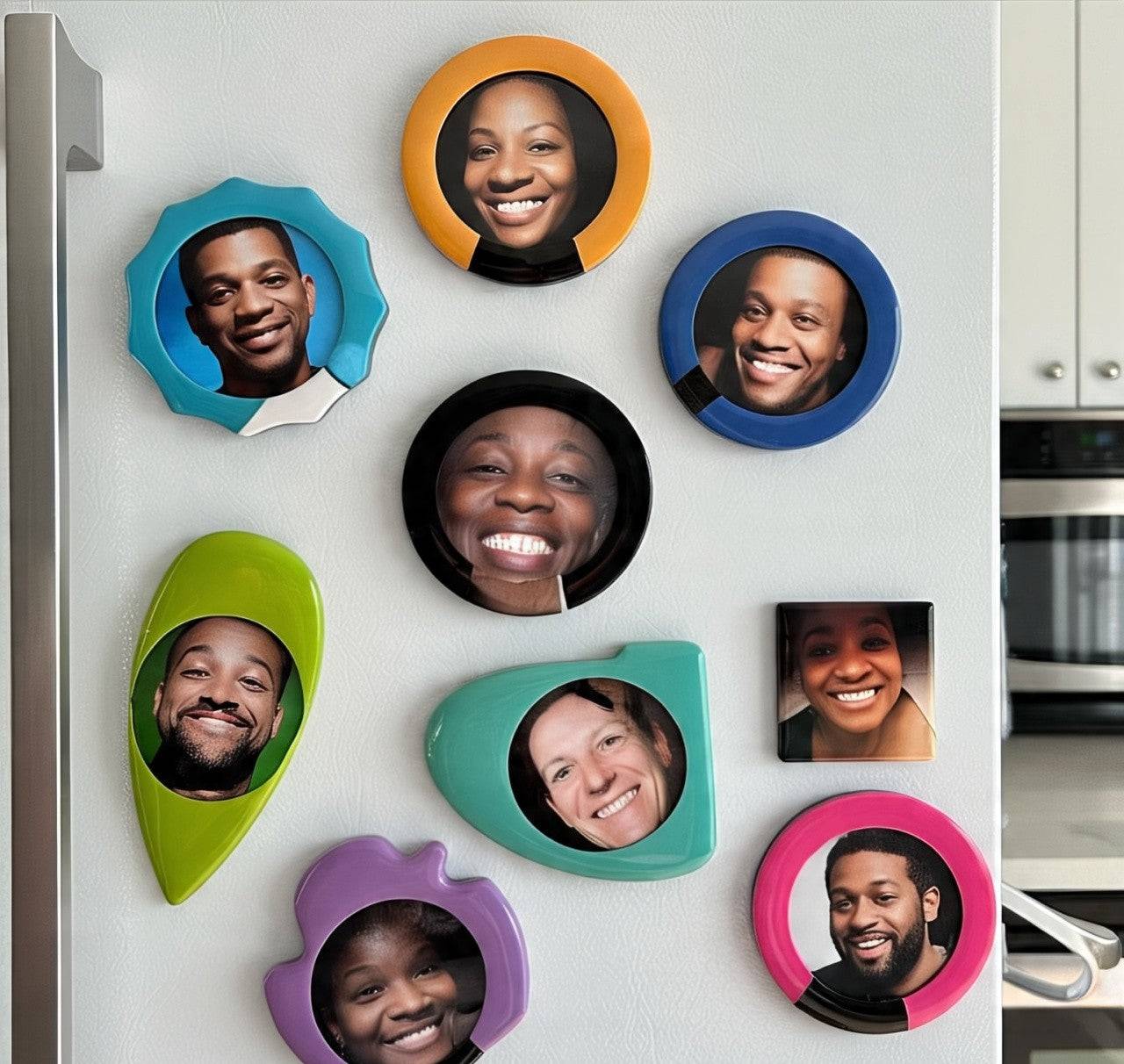 magnetic photo frame customized with names or messages India