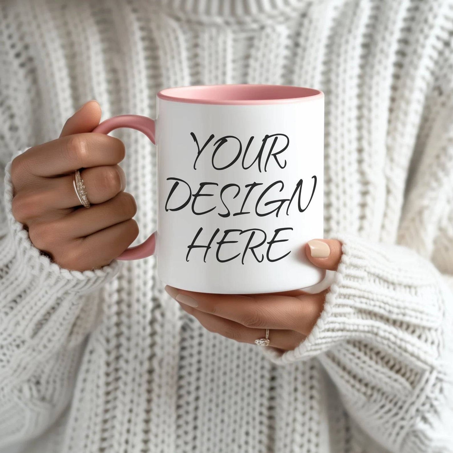 custom photo printed inside-color ceramic coffee mug for gifting KraftedKey