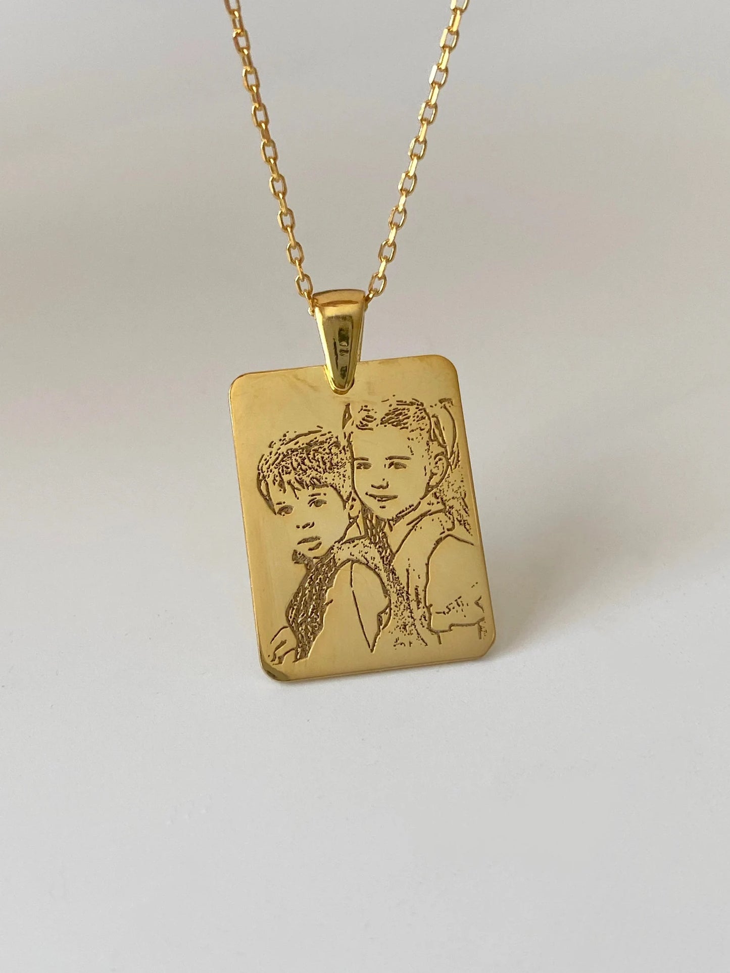PHOTO ENGRAVED PENDANT