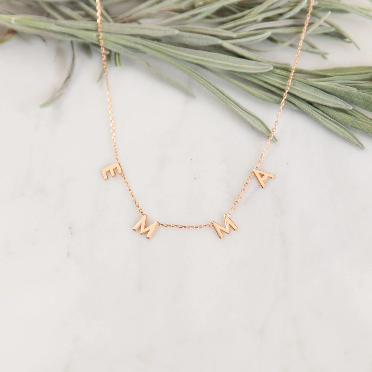 LETTER NECKLACE