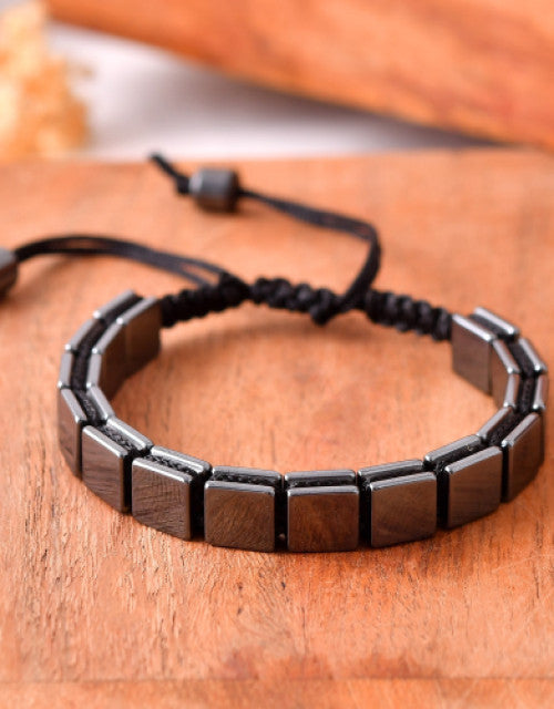 Hematite healing bracelet gift for men and women