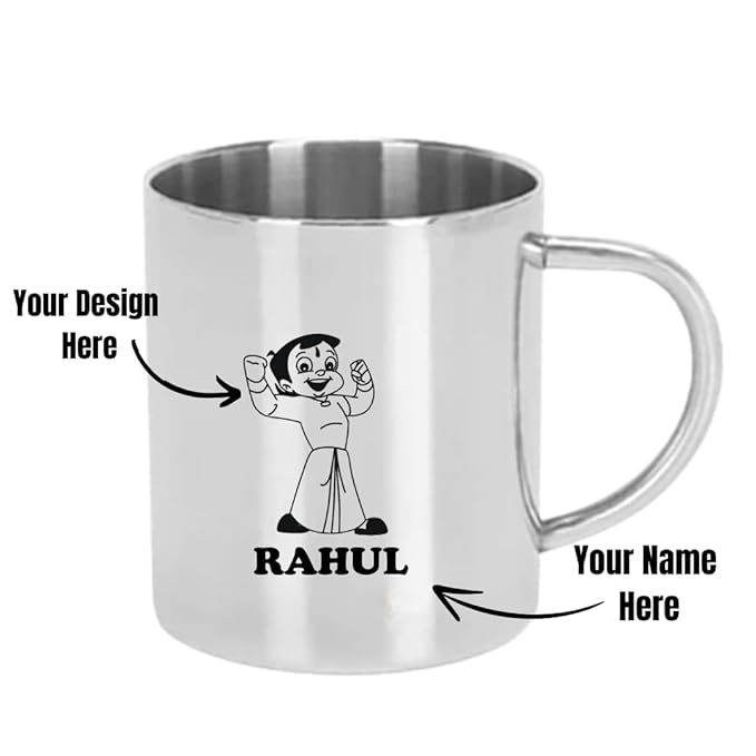 Custom Engraved Steel Mug