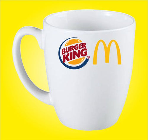 Custom Corelle Mug - Personalized Glass Mug with Name, Photo, Logo (340ml) for Unique Gifting - KraftedKey