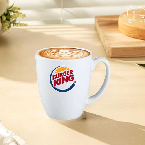 Custom Corelle Mug - Personalized Glass Mug with Name, Photo, Logo (340ml) for Unique Gifting - KraftedKey