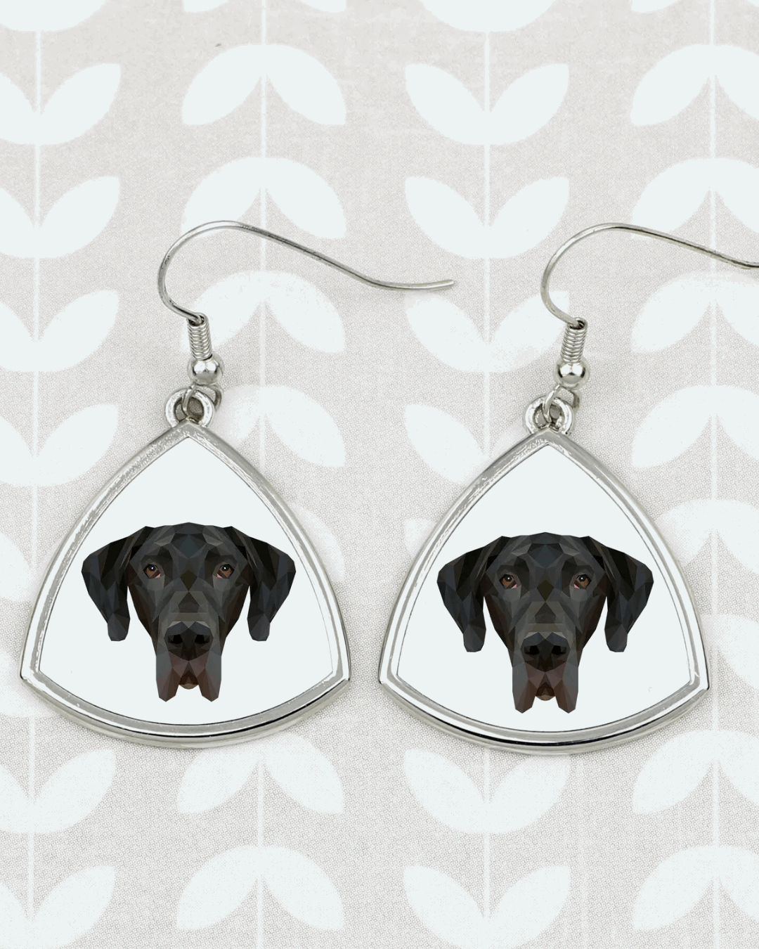 Personalized printed earring
