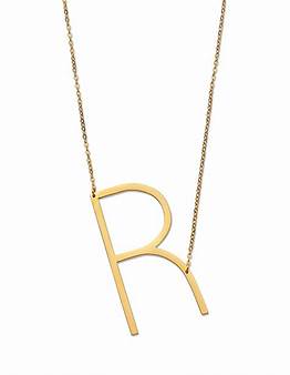 Custom Floating Letter Chain Pendant - Personalized Custom Floating Letter Pendant Jewelry - KraftedKey