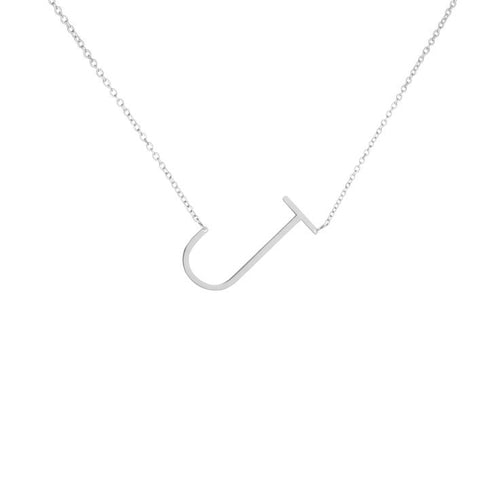 Custom Floating Letter Chain Pendant - Personalized Custom Floating Letter Pendant Jewelry - KraftedKey