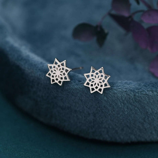 Flower Customized Earring – Personalized Floral Jewelry for Women - KraftedKey