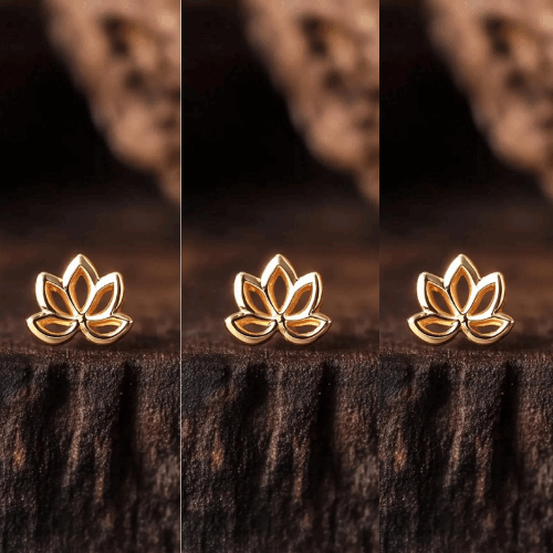 FLOWER CUSTOMIZED EARRINGS