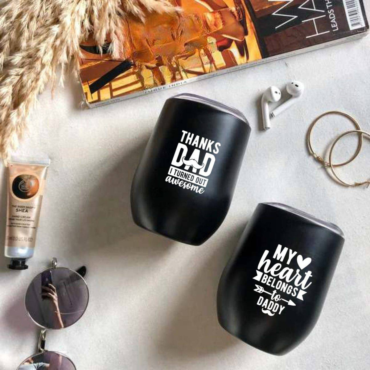 Custom Tumbler - 350ml Eco-Friendly Stainless Steel BPA-Free Insulated Drinkware
