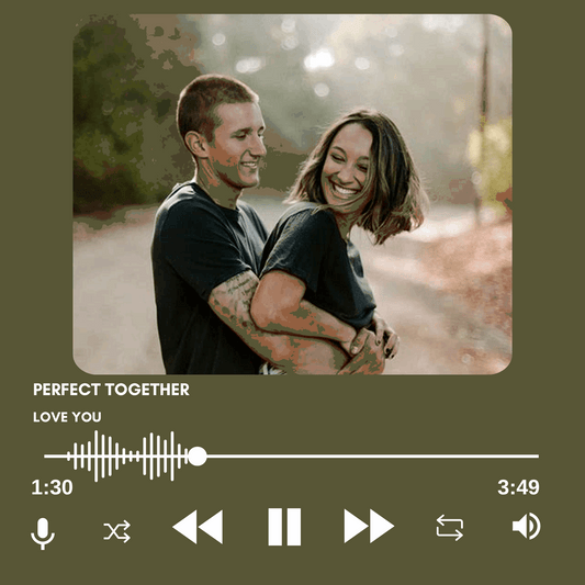 custom photo printed music magnet with polaroid design India