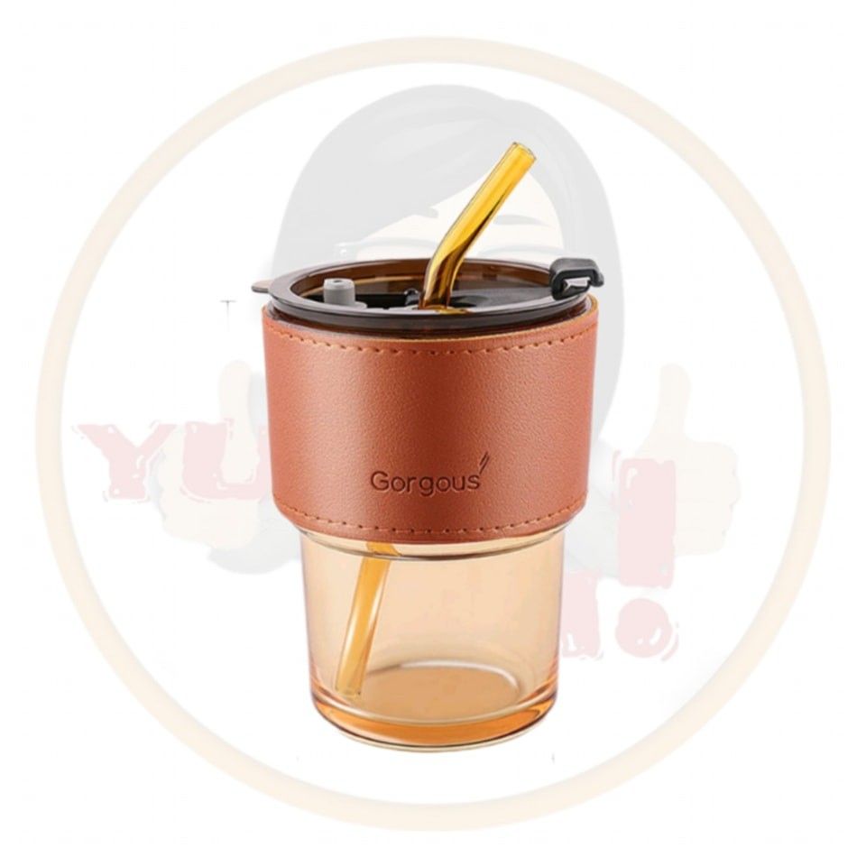 Textured slub glass coffee mug, 300 ml, custom name engraving – ideal for home or office.