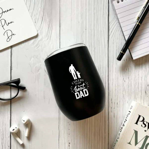 Custom Tumbler - 350ml Eco-Friendly Stainless Steel BPA-Free Insulated Drinkware - KraftedKey