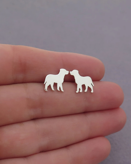 DOG STUDS EARRINGS
