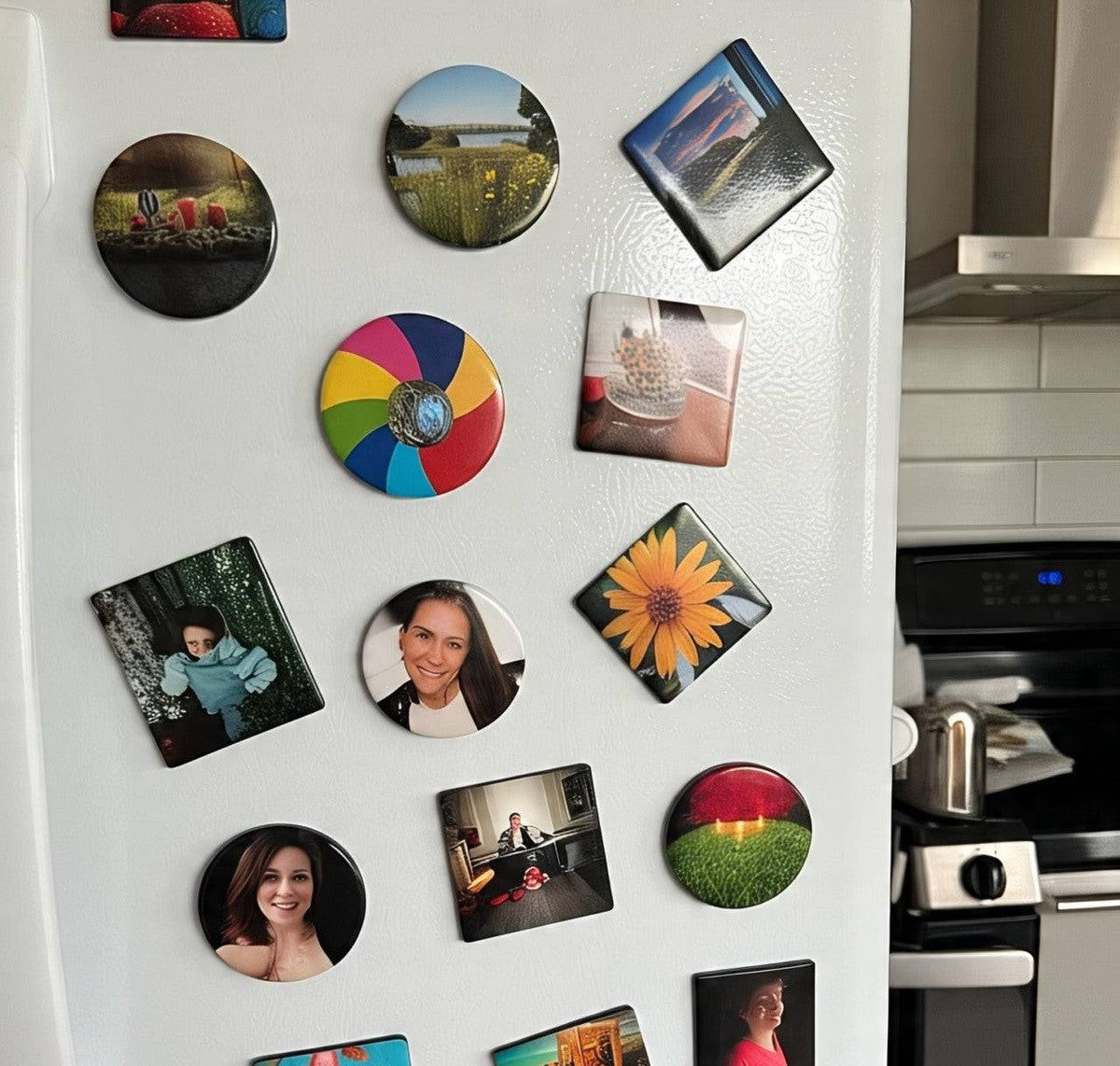 Personalized Fridge Magnet - Custom Photo & Logo Magnets for Home or Unique Gifts