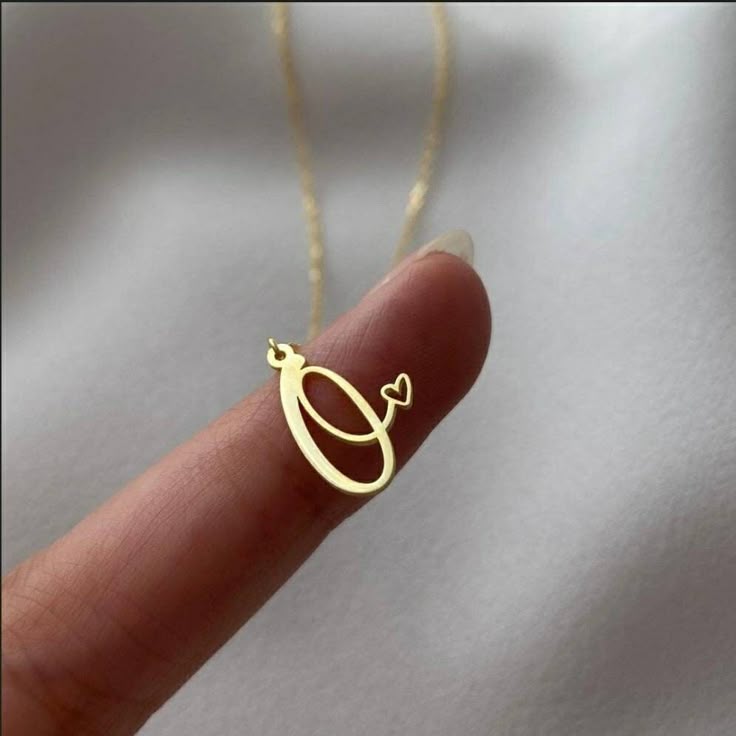 Personalized Letter with Heart Pendant for Every Occasion