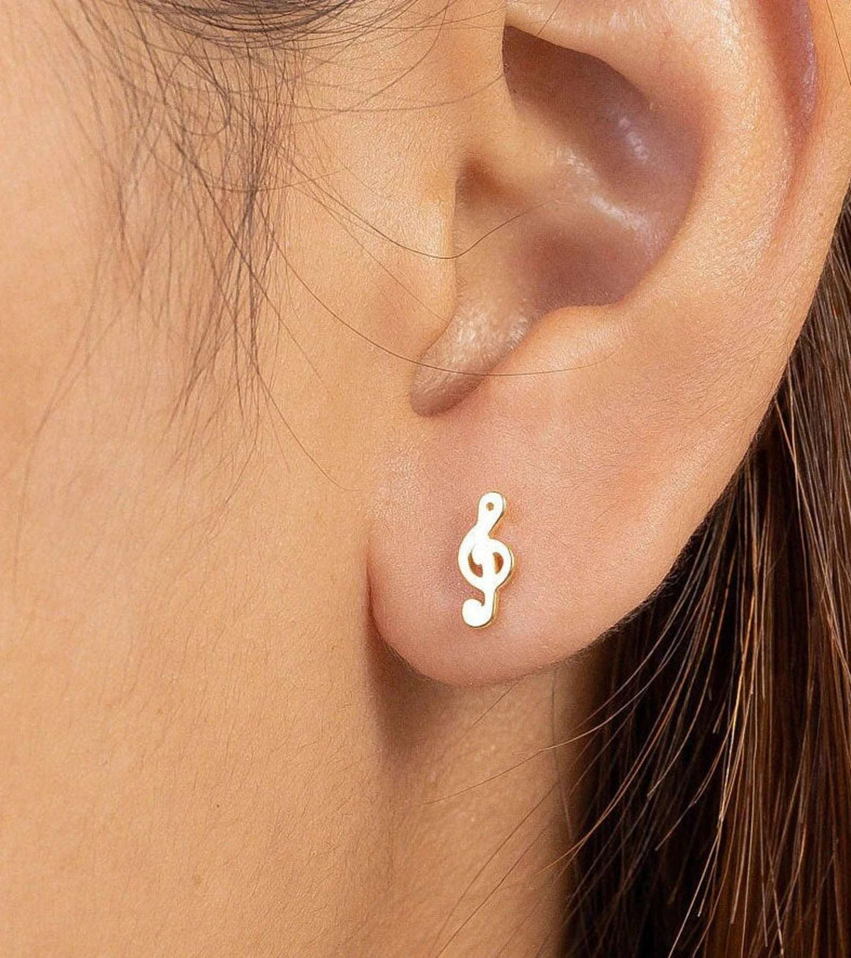Music Studs Earrings – Trendy Musical Note Jewelry for Men & Women