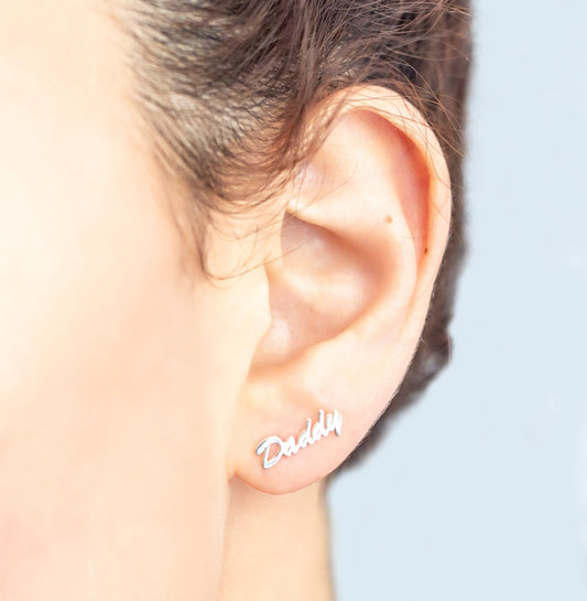 PERSONALIZED NAME EARRING