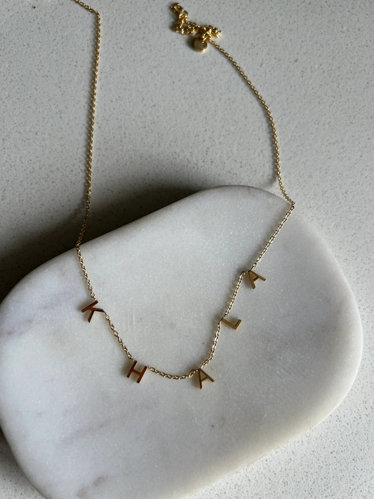 LETTER NECKLACE