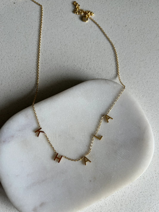 LETTER NECKLACE