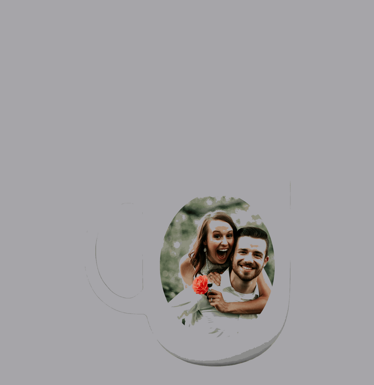 Personalized Capsule Mug – Custom Ceramic Mug with Your Photo, Name, or Logo Print