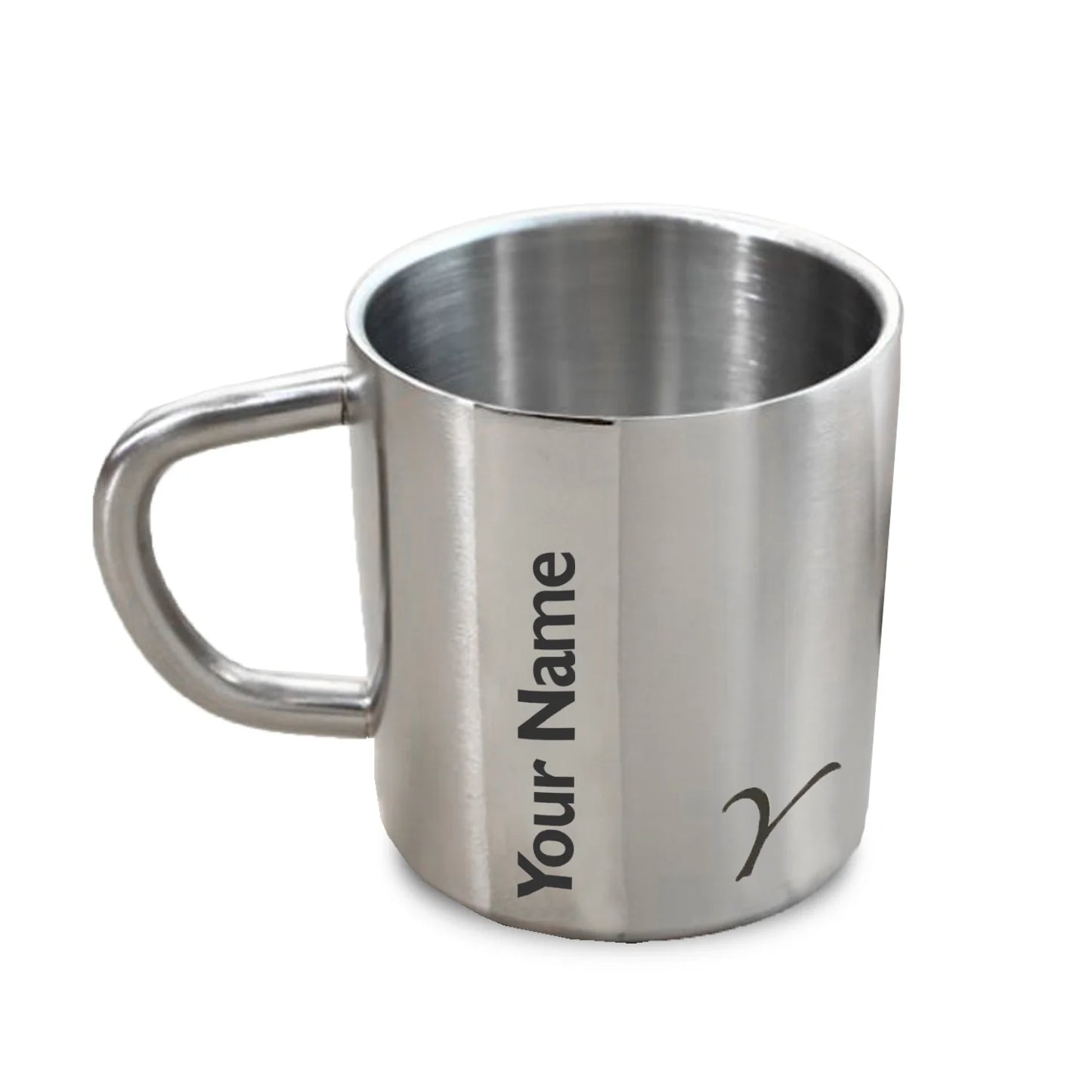 Custom Engraved Steel Mug