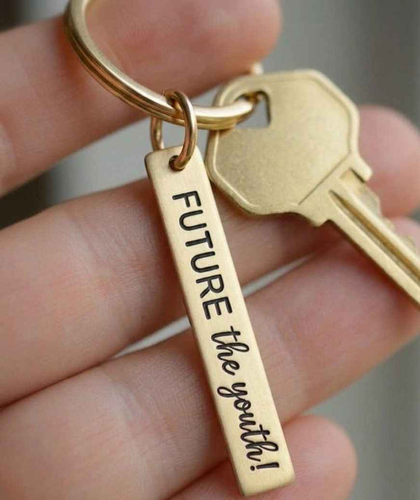 NextGen Aura Keychain I'm the Future | KraftedKey