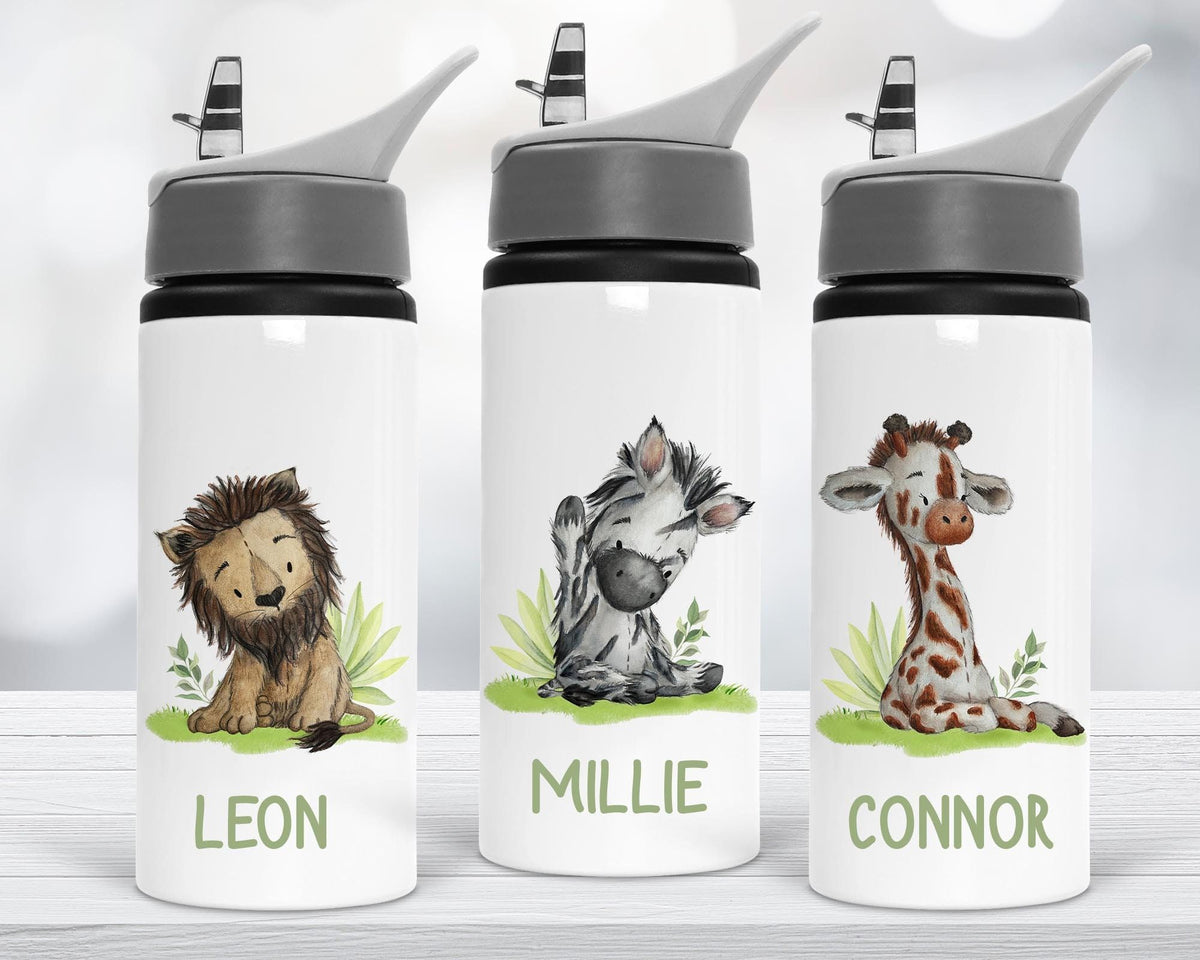 Customizable 650 ml Sipper Bottle with White Body & Grey Flip-Top