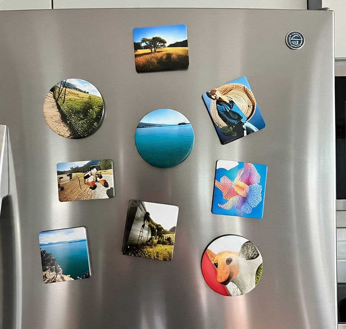 Personalized Fridge Magnet - Custom Photo & Logo Magnets for Home or Unique Gifts