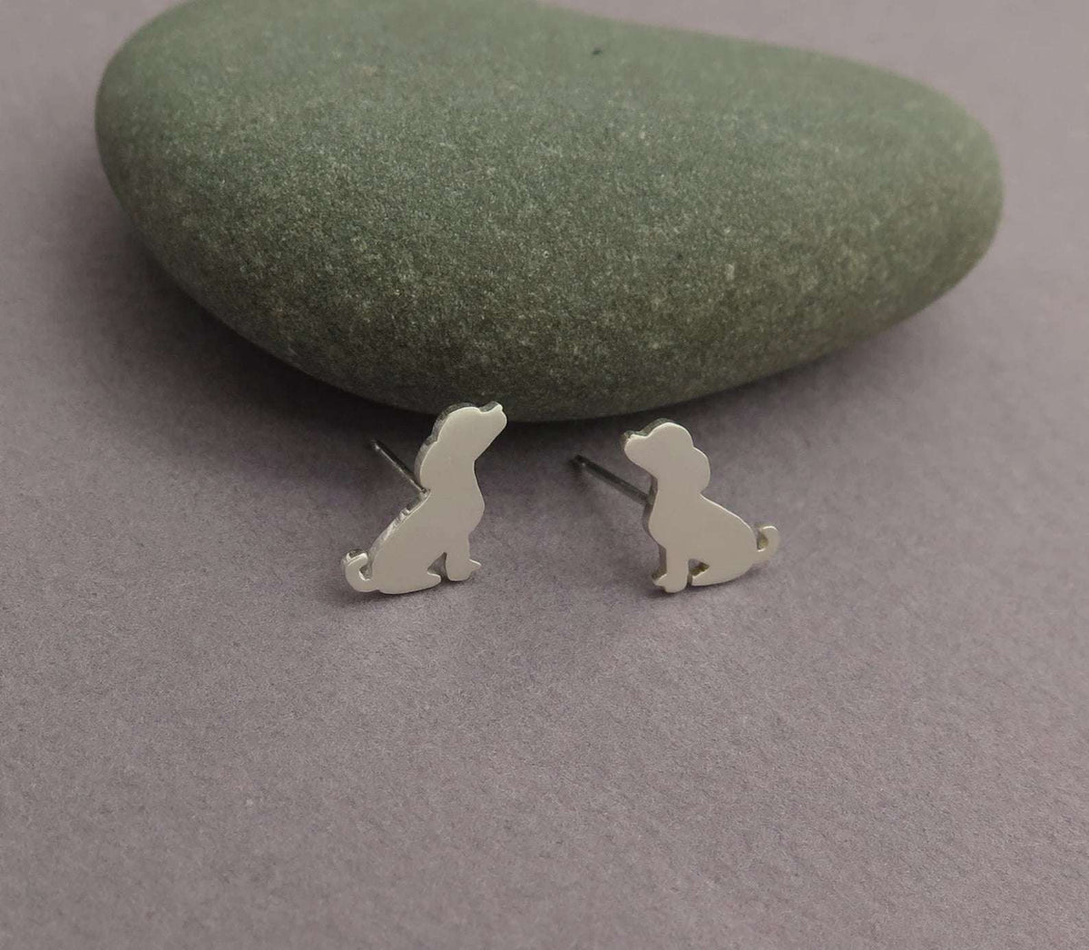 Dog Studs Earrings – Cute Pet Lover Jewelry for Women & Girls