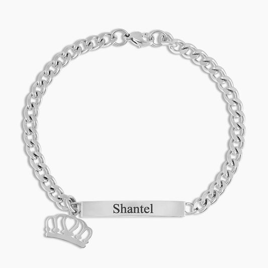 ROYAL ENGRAVED BAR BRACELET