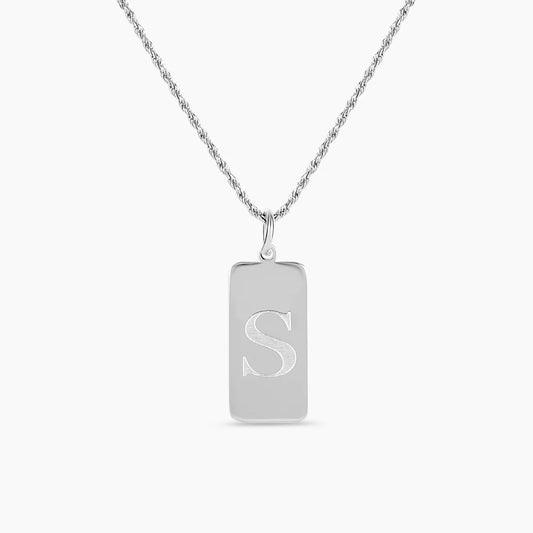 DROP DOWN ENGRAVED PENDANT